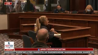 Witness #34 testifies at Michigan House Oversight Committee hearing on 2020 Election. Dec. 2, 2020.