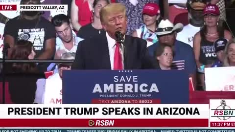 Trump: I don't want to KNOCK on my people