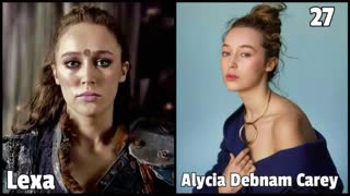 THE 100 TV SHOW CAST THEN AND NOW WITH REAL NAMES AND AGE