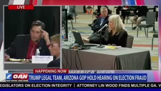 Witness at Arizona Hearing: 'truckloads of ballots were coming in'