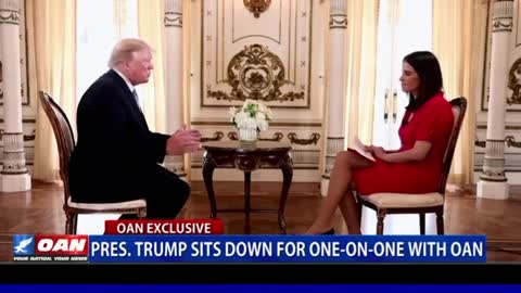Trump Interview with Christina Bobb of OAN (1/6/2022)