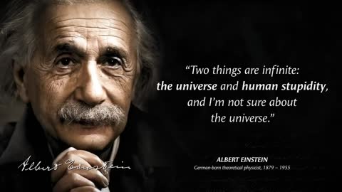 Einstein quote on ignorence