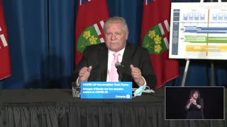 Premier of Ontario Doug Ford, 01/13/21
