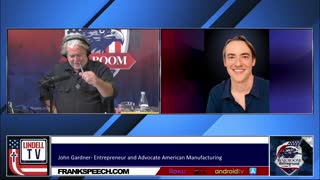 John Gardner Joins WarRoom To Discuss The Need To Manufacture Goods Domestically