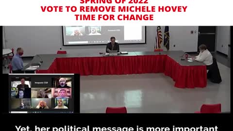 Vote to Remove Michele Hovey
