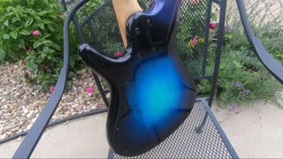 Spray Painting a Custom Space Design On Guitar