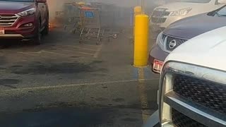 Car Catches Fire Without Warning