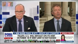 Dr. Rand Paul Joins Larry Kudlow to Discuss Democrats and Their Massive Spending