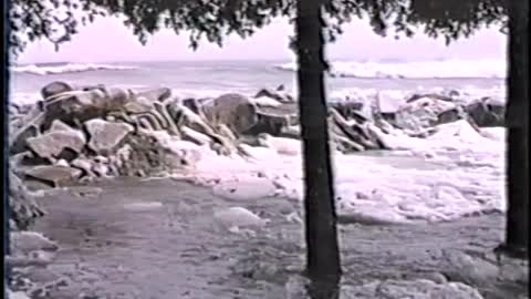 Lake Huron Storm- Winter 1987