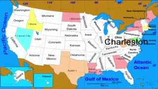 Names of the States and Capitals of the United States