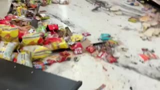 Car Crashes Through Grocery Store in Columbia Falls