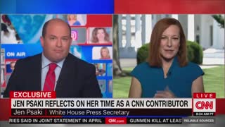 Stelter asks if Psaki learned anything from CNN