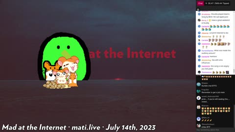 Mad at the Internet (July 14th, 2023)