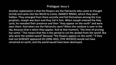 049 - The Zohar A to B – Verse 5 – Patriarchs