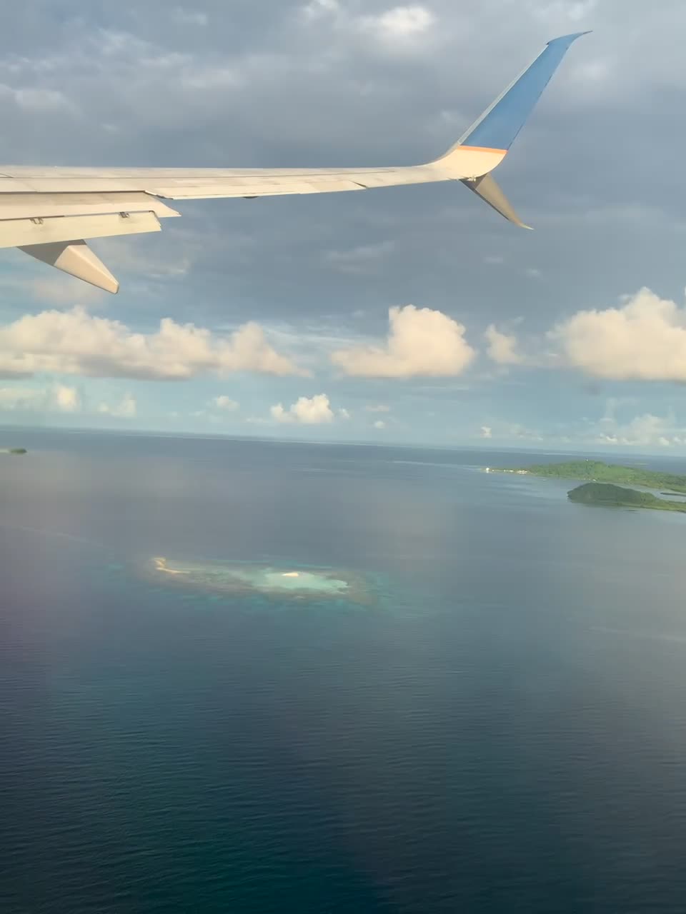 Taking off at Chuuk International Airport