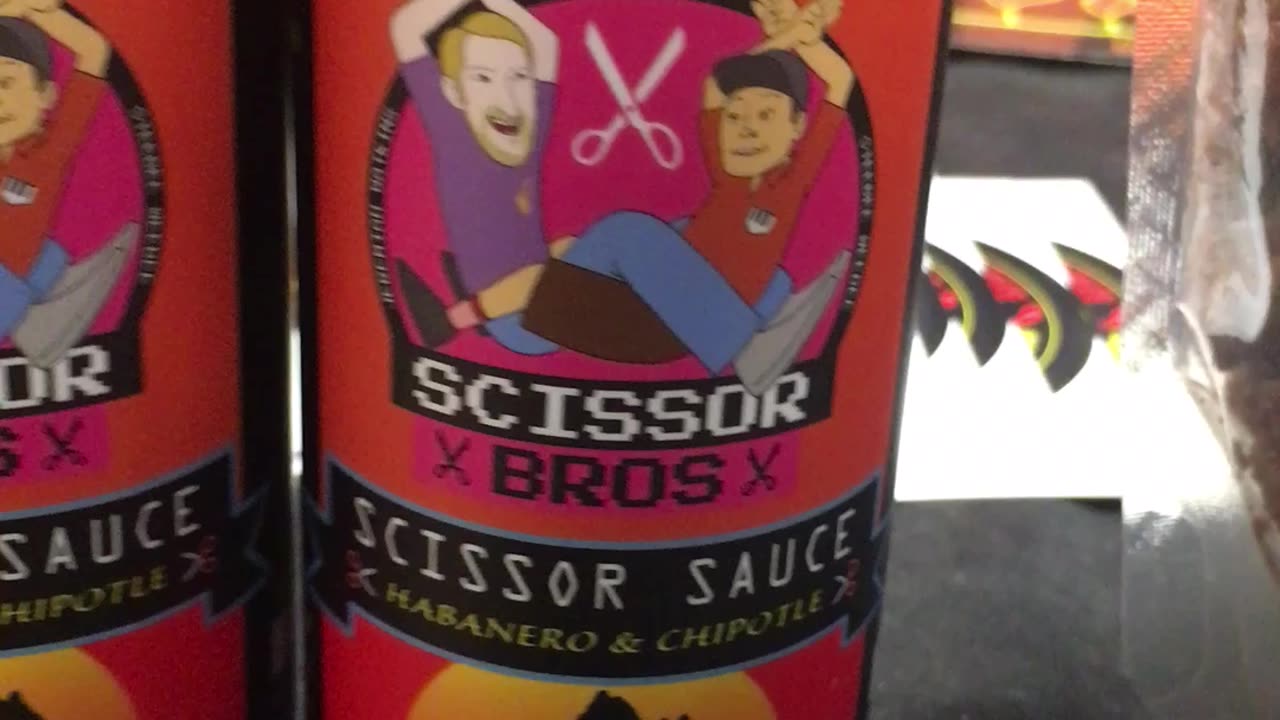 Revolutionary Hot Sauce Scissor Bros Scissor Sauce