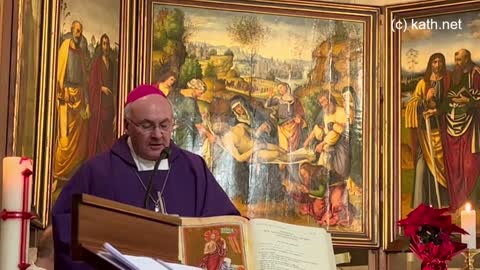 Predigt Bischof Voderholzer - Rom - 4. Januar 2023 - Requiem für Benedikt XVI.
