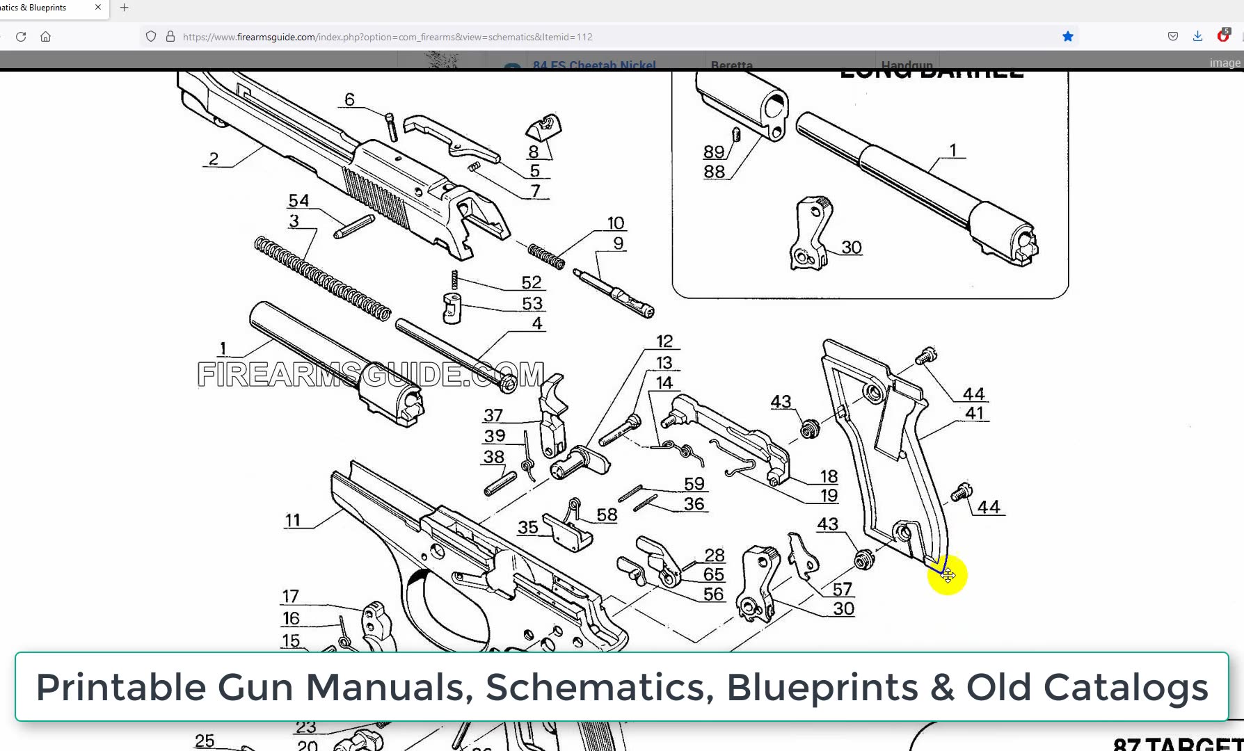 Gunsmithing Library With 22,000 Gun Manuals, Schematics, Blueprints ...