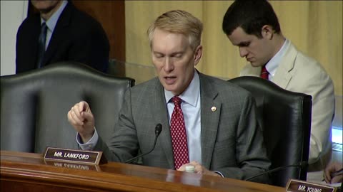 Lankford Questions IRS Commissioner during Senate Finance Hearing