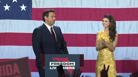 Ron DeSantis Delivers Epic Victory Speech: "Florida Was a Refuge of Sanity When the World Went Mad"