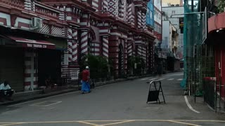 Red mosque Road side view