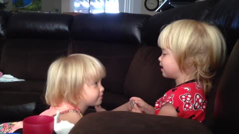 These Adorable Twins Have A Discussion That Will Melt Your Heart