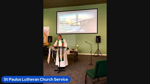Saint Paulus Sunday Service - Seventh Sunday after Epiphany - 20 February 2022