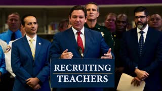 Gov. DeSantis Announces Additional Pay Increases and Support for Teachers in Florida