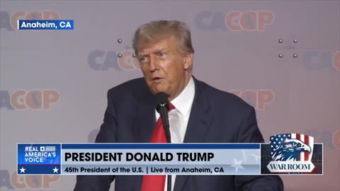 President Donald Trump: "We're gonna get them the hell out of our country"