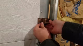 Garage/Shop door latch WORK WITH DOOR OPENER!! (Energy saver!)