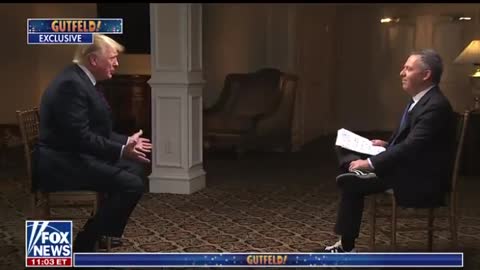 President Trump With Greg Gutfeld