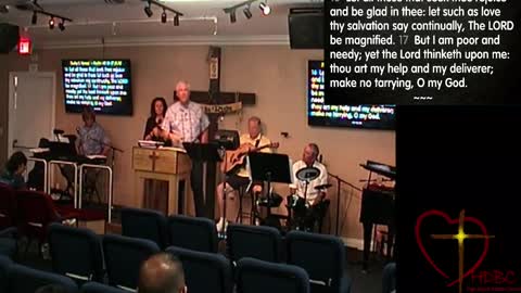 2022 05 01 HDBC - He is Worthy and I am Needy Psalm 40:16-17 Pastor Mike Lemons