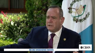 Guatemalan President Says Biden's Messaging is Causing Border Crisis