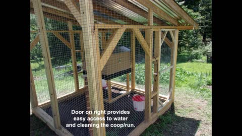 New Chicken Coop and Run 2020