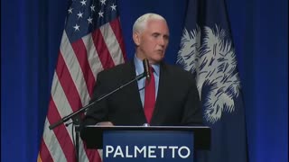 Former VP Mike Pence: "In 2020 the American people did not vote for that radical left agenda.
