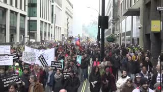 London Protest against Covid restrictions