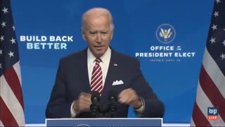 Joe Biden Completely Defeats Purpose of the Mask On Live TV