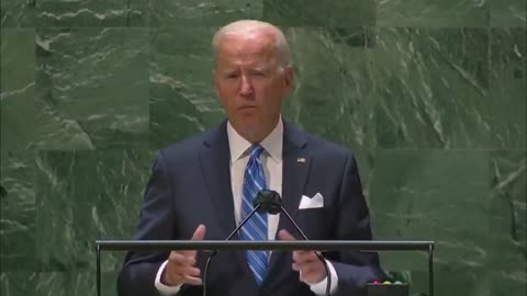 Joe Biden confuses the United Nations with “the United States" at his UN speech