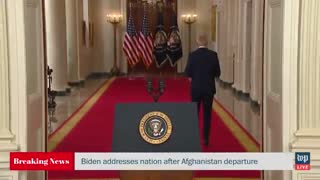 Joe Biden WALKS AWAY, Refuses To Answer Questions On Afghanistan