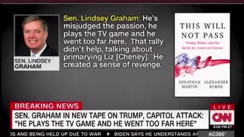 Hot Mic: Lindsey Graham praising Joe Biden