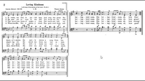 Church Hymnal #2 Loving Kindness (Acapella)