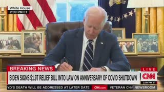 Joe Biden is SILENT When Asked About COVID Relief, Migrant Crisis