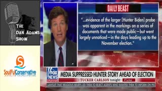 Tucker Carlson Torches Liberal Media’s Pathetic Censorship, Cover-Up of Hunter Stories