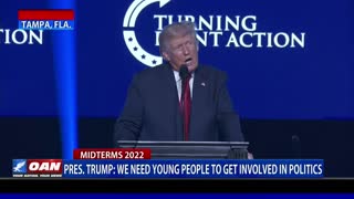 Trump: We need young people to get involved in politics
