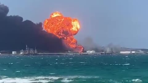 Another Massive Explosion at Fuel Depot