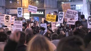 48 detenidos en España en disturbios contra el encarcelamiento de un rapero