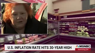 MSNBC reports that US inflation rate hits 30-year-high