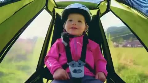 100% Real Crazy Bike Kid Trailer Ad