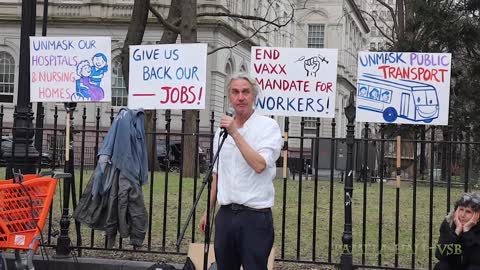 No Mandates- No WEF Great Reset- NYC Protest Part 2