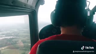 Optical illusion in flight